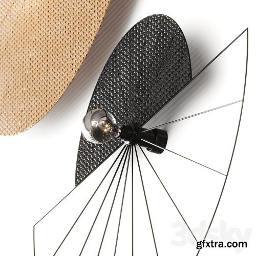 3dsky Pro - Aromas del Campo Ghaban Rattan Wall Lamps