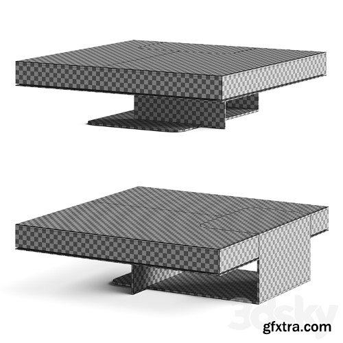 3dsky Pro - Paolo Castelli Ipanema Coffee Table