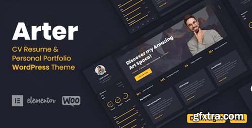 Themeforest - Arter - Resume WordPress Theme 28719764 v1.8.4