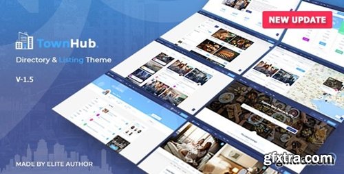 Themeforest - TownHub - Directory & Listing WordPress Theme 25019571 v1.8.2