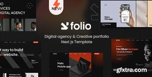 Themeforest - Webfolio - Creative Portfolio & Digital Agency Next-js Template 51460930 v1.0