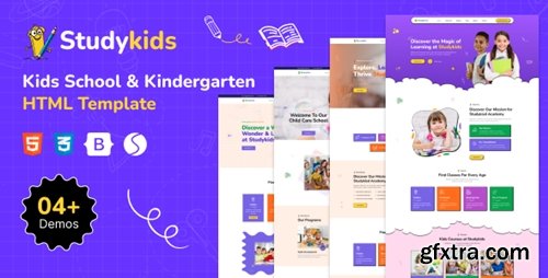 Themeforest - Studykids - Kindergarten School HTML Template 51935527 v1.0