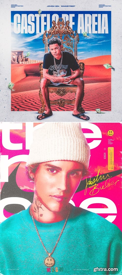 Golden Artists PSD Pack