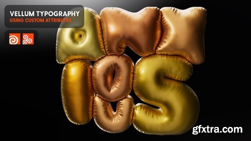 Cgside - Vellum Typography in Houdini