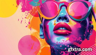 Colorful Girls in Action 23xJPG