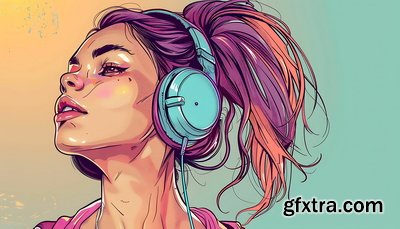 Colorful Girls in Action 23xJPG