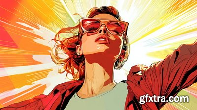 Colorful Girls in Action 23xJPG