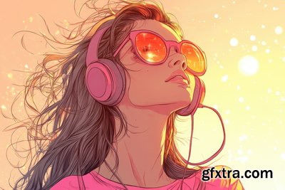 Colorful Girls in Action 23xJPG