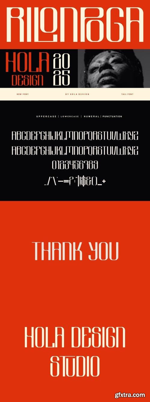 Rilonpoga - Modern Sans & Retro Font