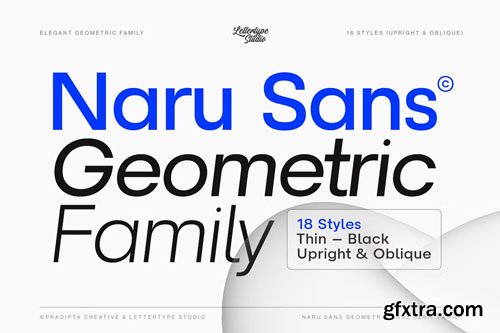 CreativeMarket - Naru Sans Family