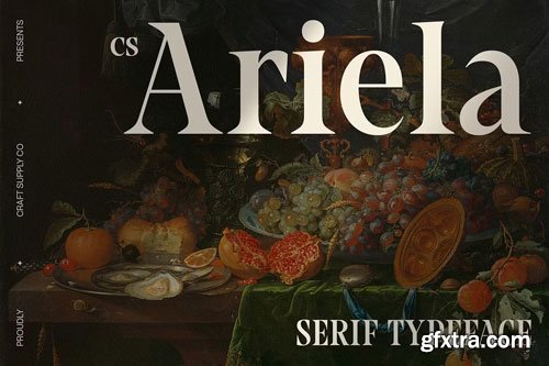 CreativeMarket - CS Ariela &ndash; Classic Font