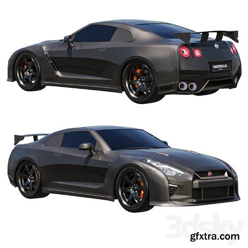 3dsky Pro - Nissan GTR R35 Godzilla