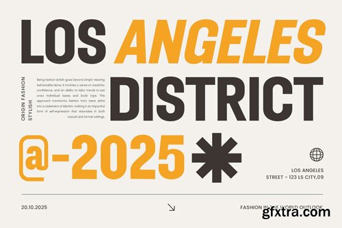 Magola - Modern Condensed Font