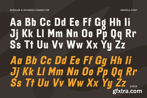 Magola - Modern Condensed Font