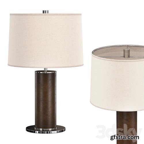 Beckford Leather Table Lamp