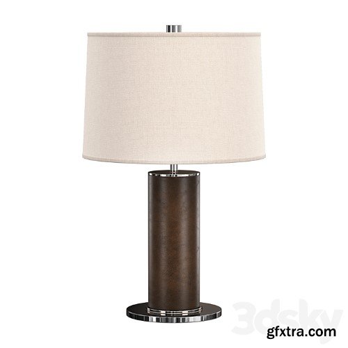 Beckford Leather Table Lamp