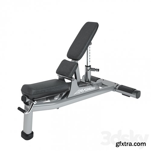 3dsky Pro - Life Fitness Signature Series Multi Adjustable Bench