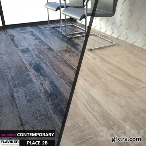 3dsky Pro - FLAVIKER COLLECTION CONTEMPORARY PLACE 2B DUBLIN BEIGE SMOKED Set 02