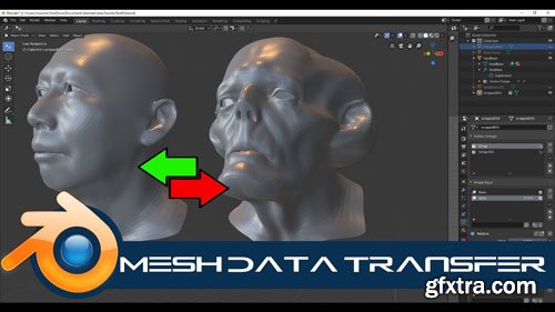 Gumroad - Mesh Data Transfer v2.0.9 Blender