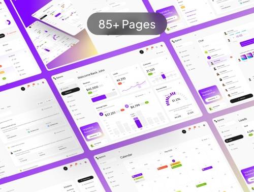 'Syncro CRM Dashboard UI Kit' 'Syncro CRM Dashboard UI Kit'