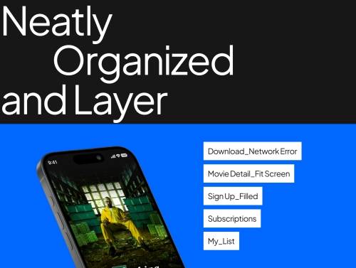 'Streaming App UI Kit' 'Streaming App UI Kit'
