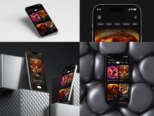 'Streaming App UI Kit' 'Streaming App UI Kit'