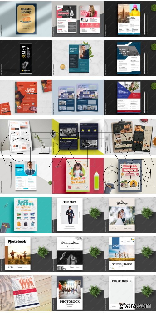 Flyers Posters Collections #1 250xIND