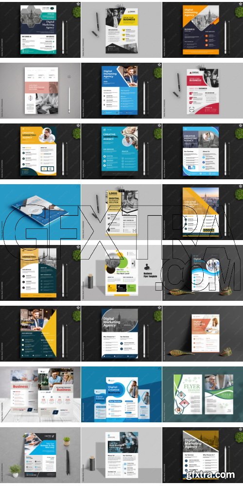 Flyers Posters Collections #1 250xIND