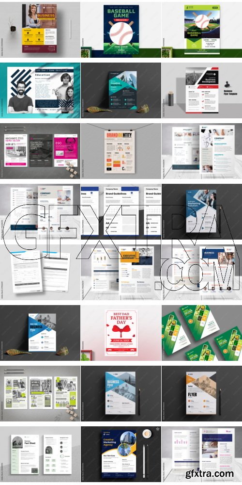 Flyers Posters Collections #1 250xIND