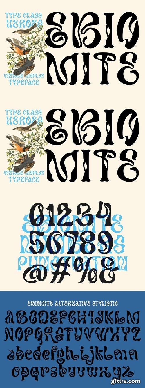 Ebiomite Font