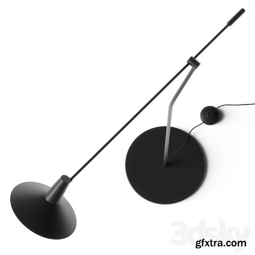 3dsky Pro - La Redoute Lidia Metal Floor Lamp