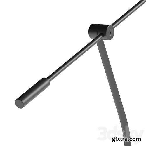 3dsky Pro - La Redoute Lidia Metal Floor Lamp