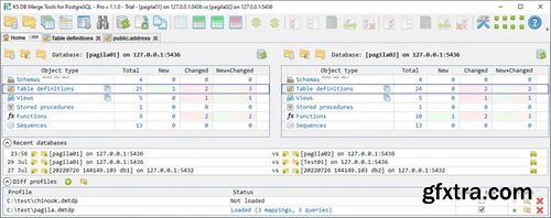 KS DB Merge Tools for PostgreSQL 1.15