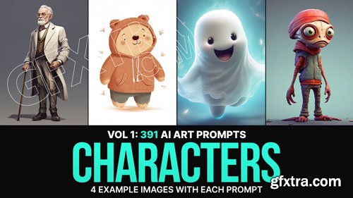 391 Midjourney Prompts for Characters