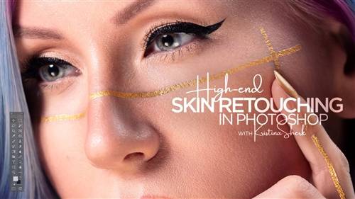 'KelbyOne - High-End Skin Retouching in Photoshop'