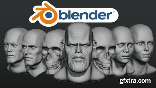 Udemy - Noob\'s Guide to Head sculpting in Blender