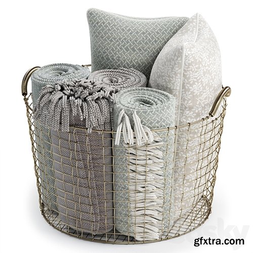 3dsky Pro - METAL BASKET DECOR 04