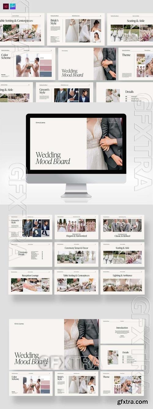 Wedding Mood Board Slideshow Template S2VDX6F Wedding Mood Board Slideshow Template S2VDX6F