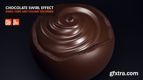 Cgside - Chocolate Swirl Effect with Houdini