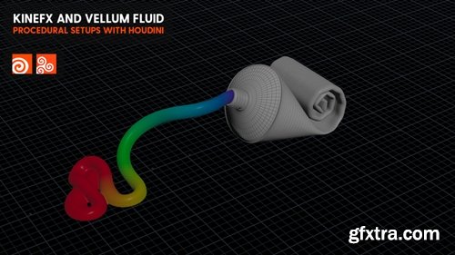 Cgside - Kinefx and Vellum Fluid in Houdini