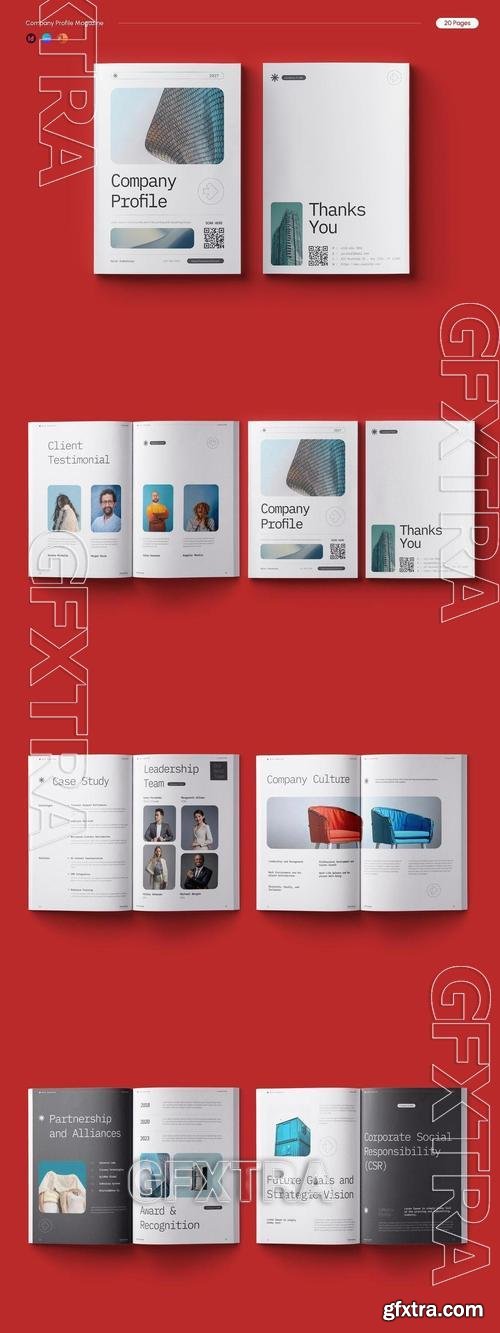 Company Profile Magazine Brochure 7FVP6CU Company Profile Magazine Brochure 7FVP6CU
