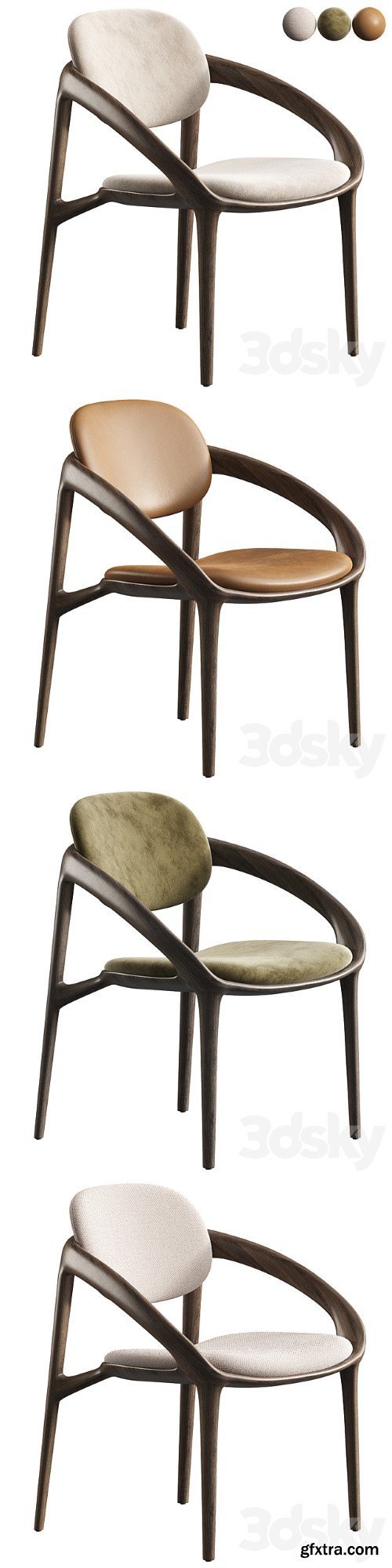 3dsky Pro - Molly Dining Chair