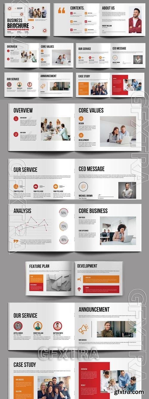 Business Brochure Design Layout MGK4357