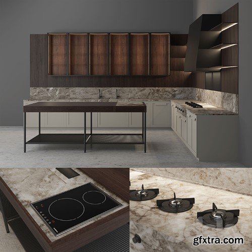 3dsky Pro - Kitchen Effeti Imponta