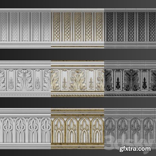 3dsky Pro - Three Cornices Torus Style (2)