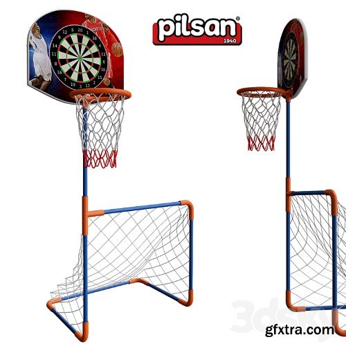 3dsky Pro - Darts with basketball ring