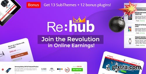 Themeforest - REHub v19.8.8 - Price Comparison, Business Community - nulled