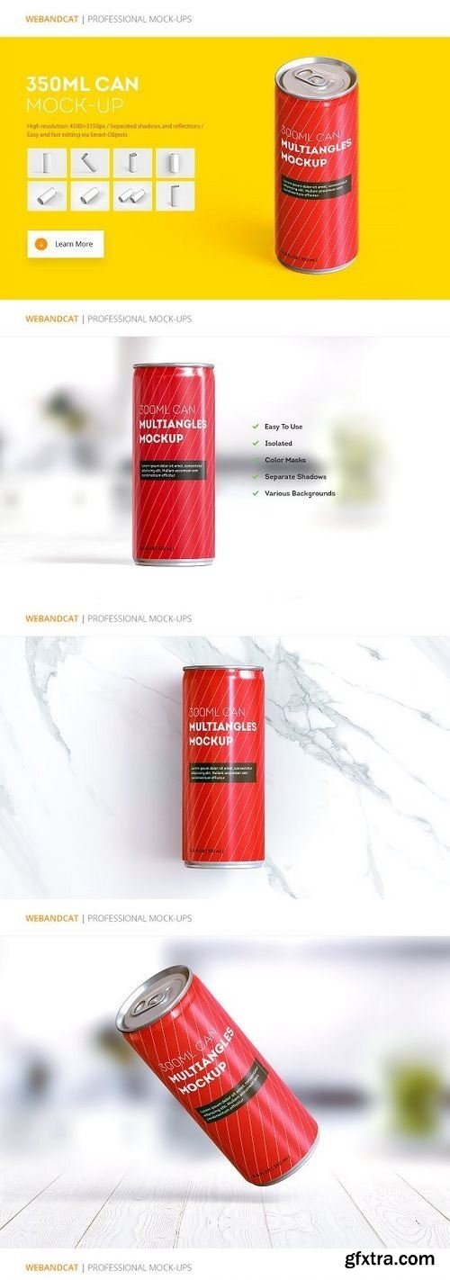 CM - Energy Drink Can Mock-up 1204609
