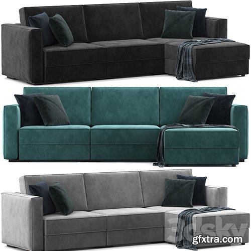 3dsky Pro - Hero 4-sectional Casanova seawave Askona