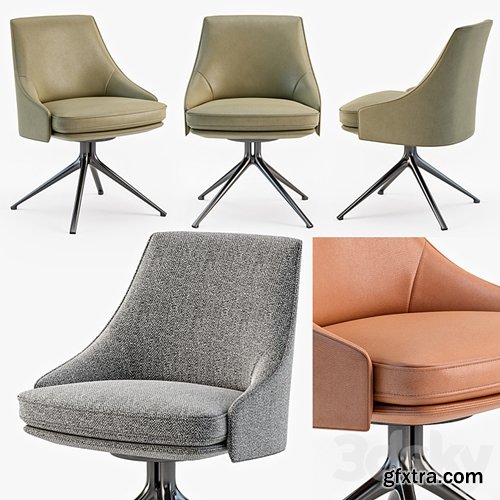 3dsky Pro - Poliform Stanford chair